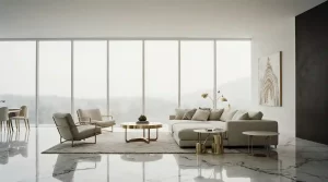 Décoration minimaliste de luxe