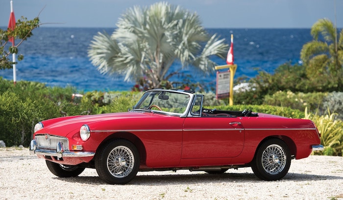 voiture cabriolet de collection